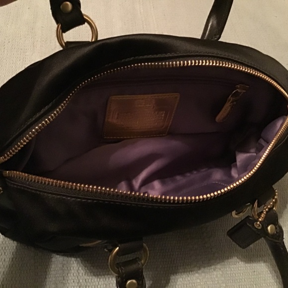 Small Black Coach Purse - Picture 2 of 2